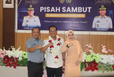 Kakanwil Kemenkum Sumsel Hadiri Serah Terima Jabatan dan Pisah Sambut Kalapas Kelas I Palembang