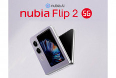 HP Lipat Nubia Flip 2 Dibekali Performa Solid Dibalut Konektivitas Lengkap
