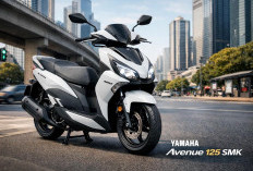 Yamaha Avenue 125 SMK Pilihan Skutik Terbaru Disupport Performa Mesin 125 cc Lebih Irit Bahan Bakar