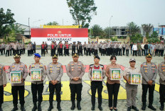 Wujud Kepedulian dan Kekompakan Keluarga Besar Polres OKI, Kapolres Berbagi di Bulan Ramadan