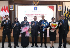 Kakanwil Kemenkum Babel Lantik 3 Pejabat Fungsional, Ini Pesannya