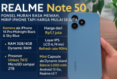 Realme Note 50, Ponsel Murah Rasa Mewah Mirip iPhone Harga Sejutaan