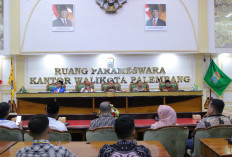 Walikota Ratu Dewa Hadiri Pelantikan Ketua PC PMII Kota Palembang