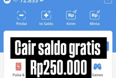 Buruan Cairkan Saldo Tambahan Gratis Rp250.000, Klik Link DANA Kaget Terbaru