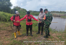 Kondisi Lahan Gambut di Kabupaten OKI Masih Cukup Basah, Patroli Terpadu Dilaksanakan