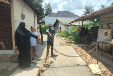 Akses Jalan Dibangun Tembok Sempat Dibongkar Namun Dipasang Rantai, 7 KK di Palembang Terancam Terisolir
