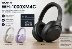 Headphone Legendaris Sony Bangkit Lagi, WH-1000XM4C Punya Harga Mengejutkan