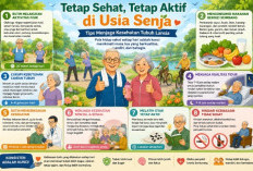 Tetap Bugar di Usia Senja, Ini 7 Tips Menjaga Kesehatan Tubuh Lansia Agar Tetap Aktif