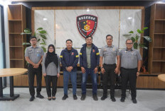 Perkuat Sinergi Kekayaan Intelektual, Kemenkum Sumsel Jalin Koordinasi dengan Polres Muara Enim