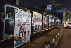 Belum Dibuka, Titik Lomba Mural di Palembang Jadi Sasaran Vandalisme Orang Tak Dikenal