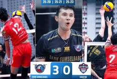 Palembang Bank Sumselbabel Juara 3 Proliga 2025 Usai Libas Samator Tiga Set, Jordan Jadi Pahlawan 