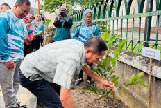 Wali Kota Ratu Dewa Canangkan Gerakan Kota Palembang Menanam Buah