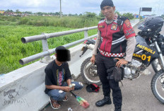 Sat Samapta Polres Ogan Ilir Tangkap Pelaku Pungli di Pintu Keluar Tol Kramasan