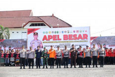 Kapolda Sumsel Pimpin Apel Besar Sabuk Kamtibmas di OKI, Target Zero Karhutla 2026