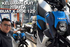 Yamaha X-Ride 125 Sudah Answer Back System, Mudah Cari Motor di Parkiran Tinggal Pencet Remote