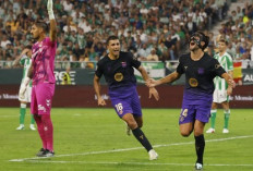 Barcelona Gilas Betis 5-2, Yamal Terlibat Kontak Fisik dengan Bernal 