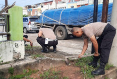 Polda Sumsel Gelar Program Belida di Prabumulih, Wujudkan Lingkungan Ibadah Bersih dan Sehat