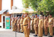 Pimpin Apel di Kecamatan Kalidoni, Sekda Palembang Aprizal Tegaskan Kedisiplinan ASN