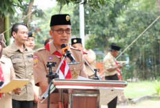 Ratu Dewa Resmi Lantik Pengurus Kakwaran Palembang, Harus Komitmen Hidupkan Kejayaan Pramuka