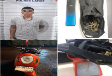 Pengedar Ganja di Lahat Selatan Diringkus, Barang Bukti Diamankan, Pemasok Masih DIburu