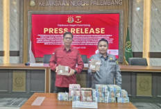 Kejari Palembang Sukses Pulihkan Uang Negara Rp1,07 Miliar dari Kasus Korupsi Proyek Perkeretapian