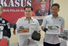 Polda Sumsel Gerebek Tambang Batubara Ilegal di Tungkal Jaya Muba, Alat Berat dan Mobil Disita