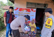 Sambut Hari Bhayangkara ke-80, Polisi Bantu Warga Kurang Mampu di Empat Lawang