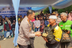 Polda Sumsel Salurkan 18,5 Ton Beras SPHP di Hari Bhayangkara ke-80, Ribuan Warga di 17 Wilayah Terima Bantuan
