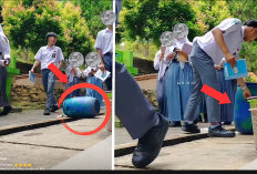 Jatuhkan Tong Sampah Guru Ini Eksperimen Sosial ke Siswa, Netizen Saran Tong Diganti Dompet Tebal