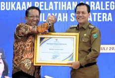 Pemerintah Kabupaten Muara Enim Raih Penghargaan Posbankum Tercepat di Sumsel