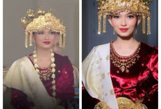 Cantiknya Selvi Ananda Kenakan Perhiasan Hasil Pengrajin Tanjung Batu Ogan Ilir pada Upacara di Istana