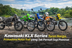 Kawasaki KLX Series Turun Harga, Primadona Motor Trail Amfibi yang Tak Pernah Sepi Peminat
