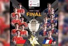 Tumbangkan Kuda Hitam Prancis di Final, China Juara Thomas Cup 2026 