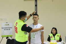 203 Peserta Ikuti Rikkes Bintara Polri 2026 di Palembang, Polda Sumsel Pastikan Transparan