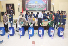 Polres Banyuasin Musnahkan 22Kg Sabu, Pelaku Terancam Hukuman Mati, Seorang Meninggal Akibat Lakalantas 