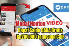 Gak Banyak yang Tahu! Trik Rahasia Dapat Saldo DANA Rp200.000, Cuma Nonton Video 5 Menit