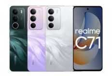 Realme C71 Disupport Baterai Jumbo serta Ditenagai Chipset Unisoc T7250