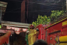 Mobil Damkar Terhalang Kabel Wifi Semrawut, Gudang PT Lonsum Ludes Dilahap si Jago Merah