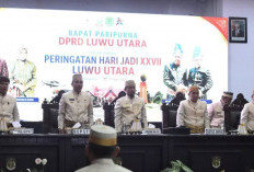 Ketua DPRD Luwu Utara Pimpin Rapat Paripurna Istimewa HUT Kabupaten