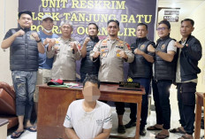 Sedang Transaksi Narkoba di Jalan Lapangan Sepakbola, Polsek Tanjung Batu Ogan Ilir Amankan Bandar Sabu