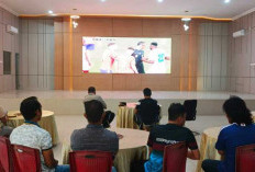 Kapolres Ogan Ilir Nobar Piala Dunia 2026 Bersama Sabuk Kamtibmas, Perkuat Sinergitas Jaga Kamtibmas Kondusif