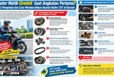 Motor Matik Gredek Saat Tarikan Gas Pertama? Ini 5 Penyebab dan Cara Membersihkan Rumah Roller CVT di Rumah