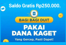 Spesial Pengguna DANA, Raih Kesempatan Dapat Saldo Gratis Senilai Rp250.000. Langsung Klaim Tautannya!