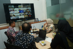 Kemenkum Sumsel Ikuti Penyampaian Hasil Evaluasi Rencana Kerja Tahunan Reformasi Birokrasi Triwulan II 2026