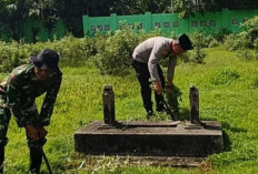 8 Polsek Bergerak Serentak, BELIDA Polres Musi Rawas Bersihkan Drainase hingga Rumah Ibadah
