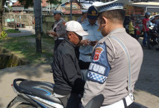 Satlantas Polrestabes Palembang Tindak 93 Pelanggar, Kandangkan Puluhan Sepeda Motor 