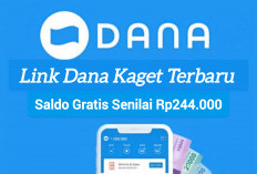Rebut Kesempatan dapat Saldo Gratis Sebesar Rp244.000. Langsung Klaim Tautan Dana Kaget Sekarang 