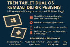 Tren Tablet Dual OS Kembali Dilirik Pebisnis, Ini Rekomendasi Perangkat Andal untuk Mobilitas Tinggi