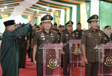 Kajati Sumsel Lantik Sejumlah Pejabat Eselon II dan III, Tegaskan Komitmen Peningkatan Kinerja Kejaksaan