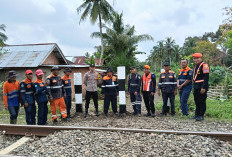 Keamanan Kian Terjamin, PT KAI Divre III Palembang Tutup Lagi 4 Perlintasan Liar pada April 2025